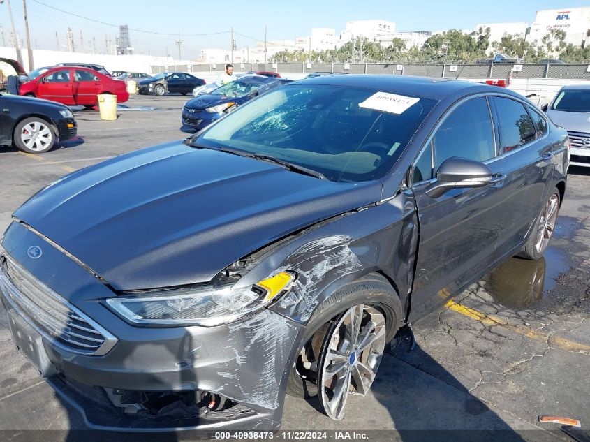 2017 Ford Fusion Titanium VIN: 3FA6P0K94HR275745 Lot: 40938473