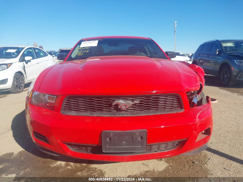 2010 Ford Mustang V6/V6 Premium VIN: 1ZVBP8AN5A5125901 Lot: 40938492