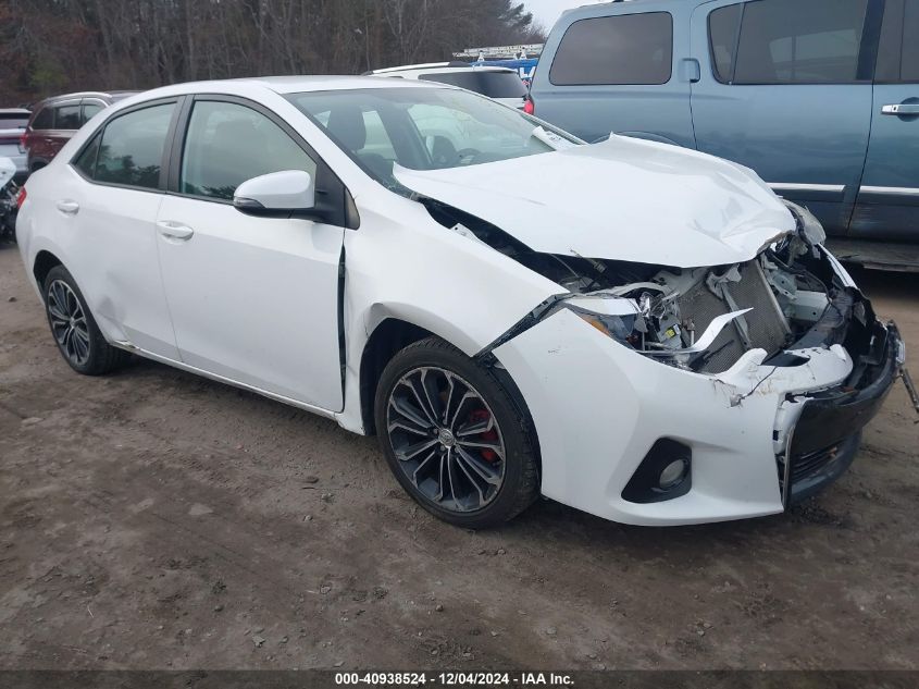 2015 TOYOTA COROLLA S PLUS - 2T1BURHE6FC394782