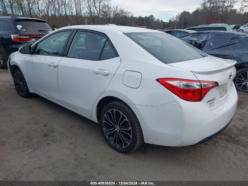 VIN 2T1BURHE6FC394782 2015 Toyota Corolla, S Plus no.3