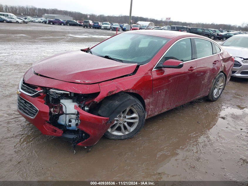 2017 CHEVROLET MALIBU VIN: 1G1ZE5STXHF132567