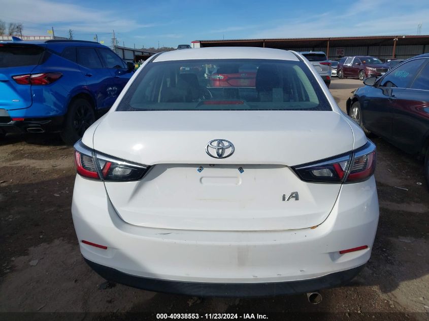 2018 Toyota Yaris Ia VIN: 3MYDLBYV3JY326906 Lot: 40938553