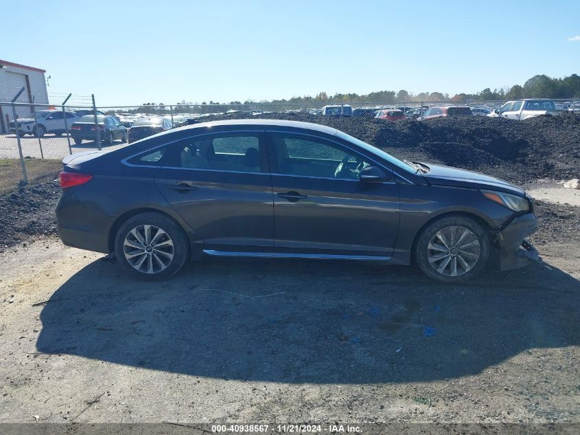 2016 HYUNDAI SONATA SPORT - 5NPE34AF5GH333718