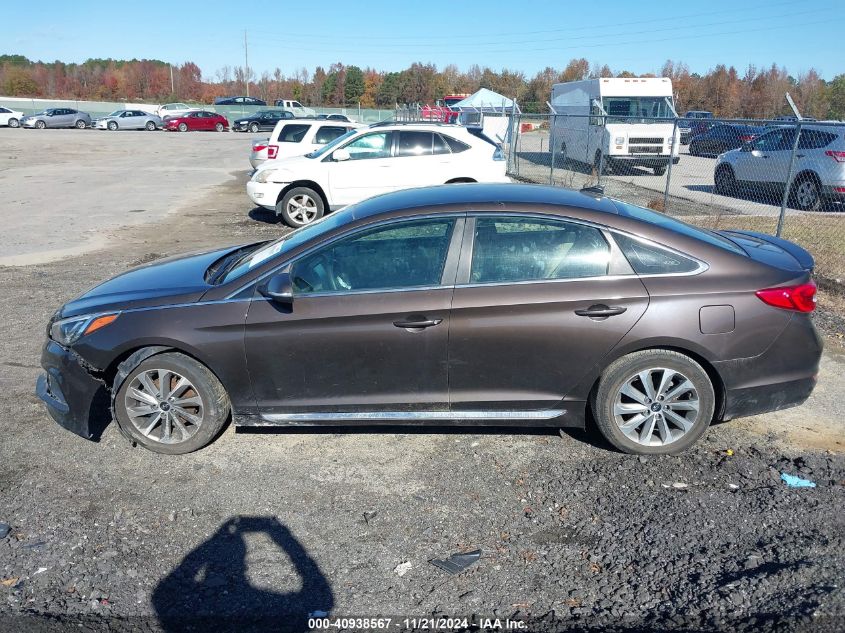 2016 Hyundai Sonata Sport VIN: 5NPE34AF5GH333718 Lot: 40938567