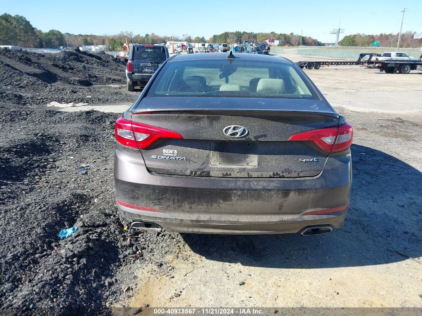 2016 HYUNDAI SONATA SPORT - 5NPE34AF5GH333718