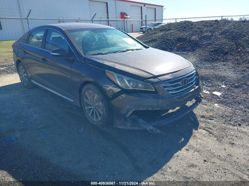 2016 HYUNDAI SONATA SPORT - 5NPE34AF5GH333718