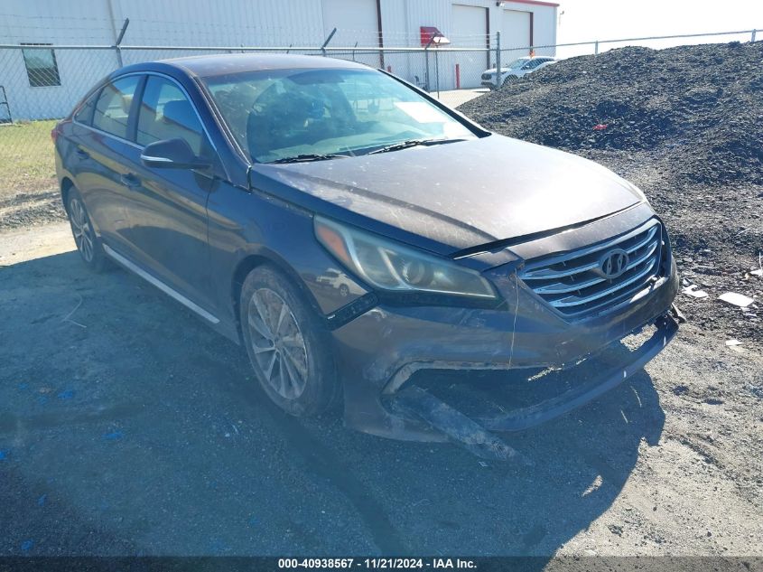 2016 Hyundai Sonata Sport VIN: 5NPE34AF5GH333718 Lot: 40938567