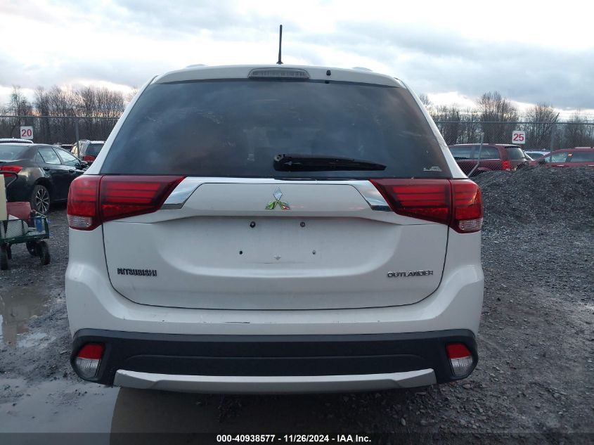 2016 Mitsubishi Outlander Es VIN: JA4AZ3A37GZ049586 Lot: 40938577