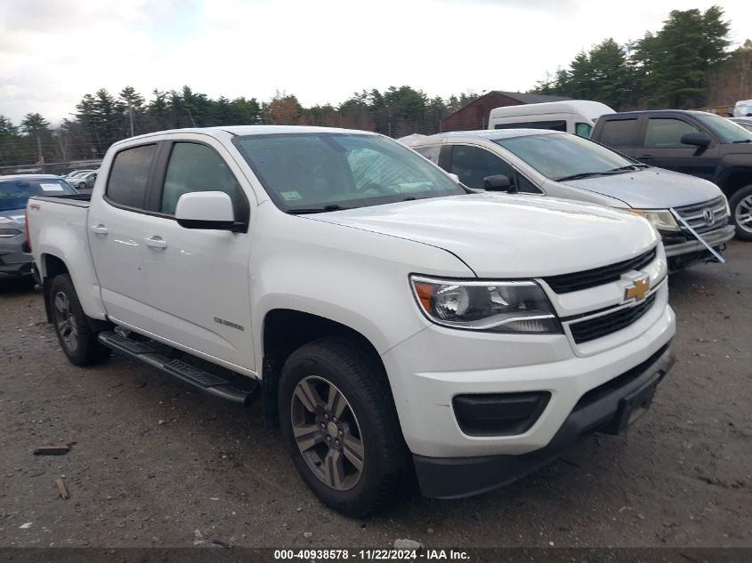 VIN 1GCGTBEN3J1200260 2018 Chevrolet Colorado, WT no.1