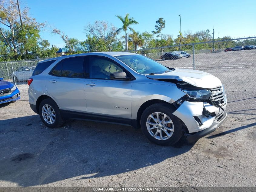 2019 Chevrolet Equinox Ls VIN: 3GNAXHEV1KS514753 Lot: 40938636