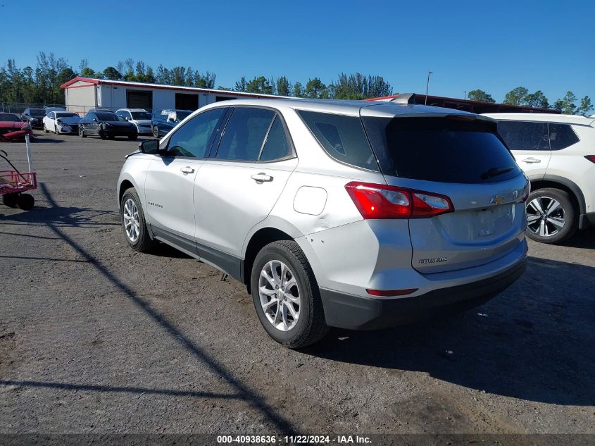 2019 Chevrolet Equinox Ls VIN: 3GNAXHEV1KS514753 Lot: 40938636