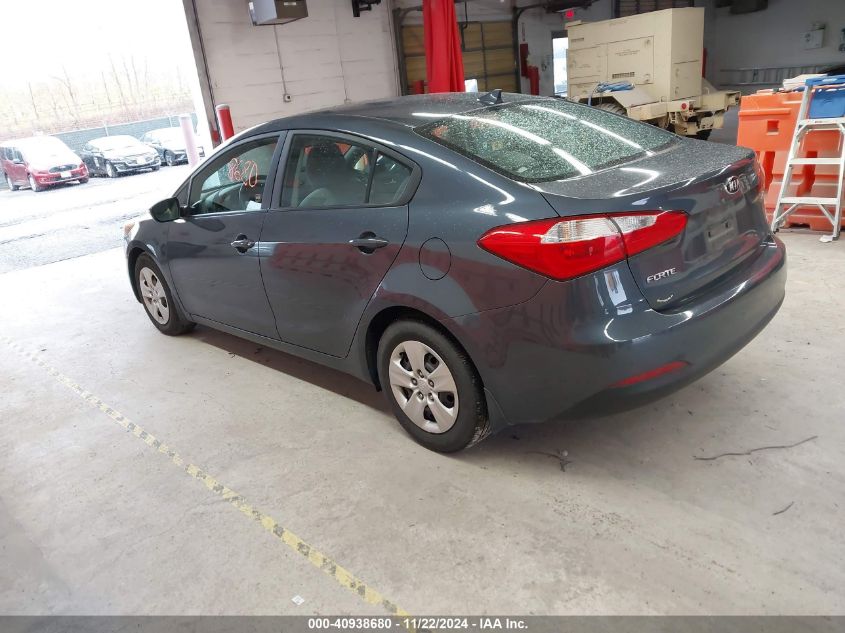 2015 Kia Forte Lx VIN: KNAFX4A66F5332839 Lot: 40938680