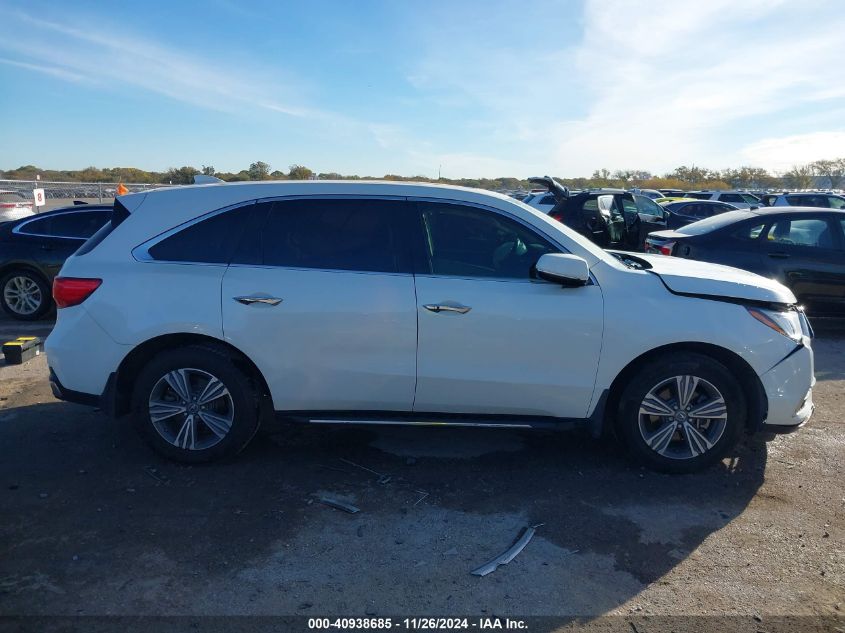 VIN 5J8YD4H3XKL030848 2019 Acura MDX, Standard no.13