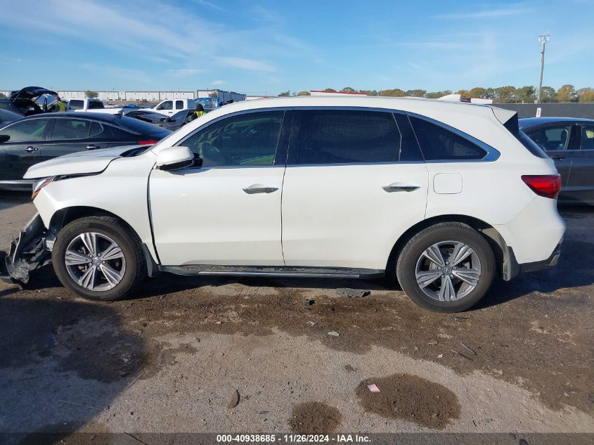 VIN 5J8YD4H3XKL030848 2019 Acura MDX, Standard no.14