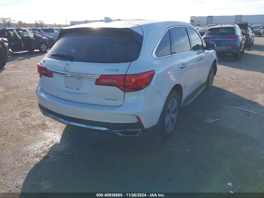 VIN 5J8YD4H3XKL030848 2019 Acura MDX, Standard no.4