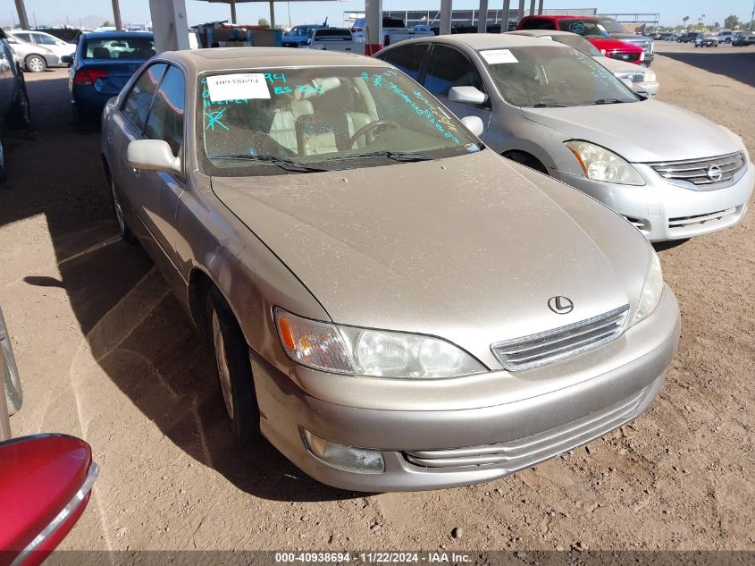 2000 Lexus Es 300 VIN: JT8BF28G0Y0272935 Lot: 40938694