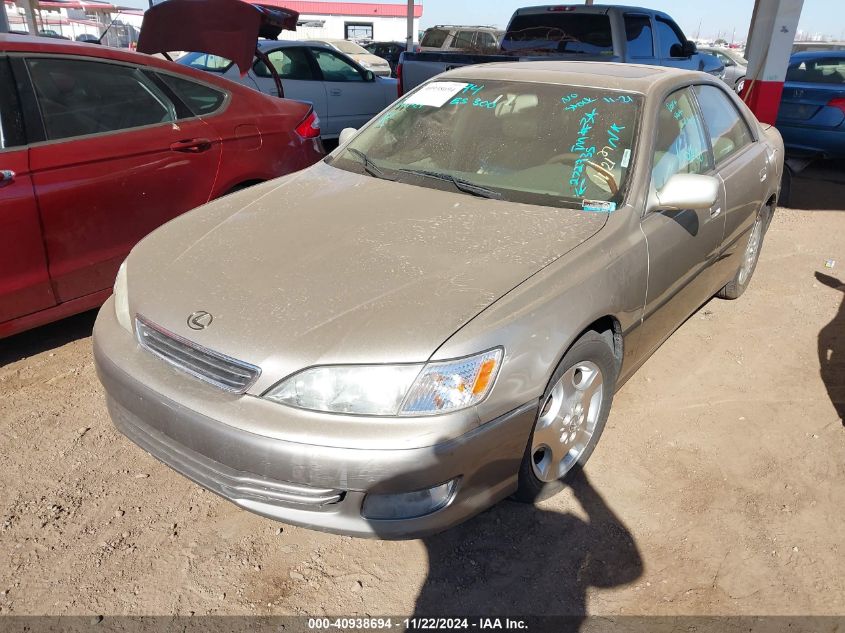 2000 Lexus Es 300 VIN: JT8BF28G0Y0272935 Lot: 40938694