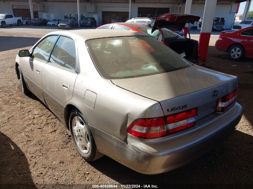 2000 Lexus Es 300 VIN: JT8BF28G0Y0272935 Lot: 40938694