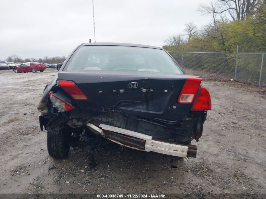 2002 Honda Civic Lx VIN: 1HGES16502L008871 Lot: 40938749