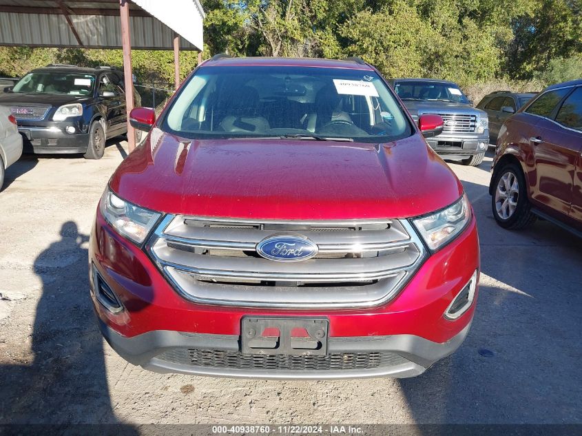 2017 Ford Edge Sel VIN: 2FMPK3J98HBB73732 Lot: 40938760