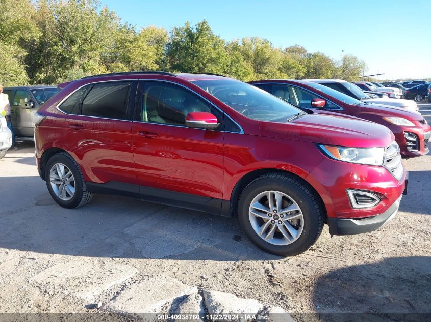 2017 Ford Edge Sel VIN: 2FMPK3J98HBB73732 Lot: 40938760