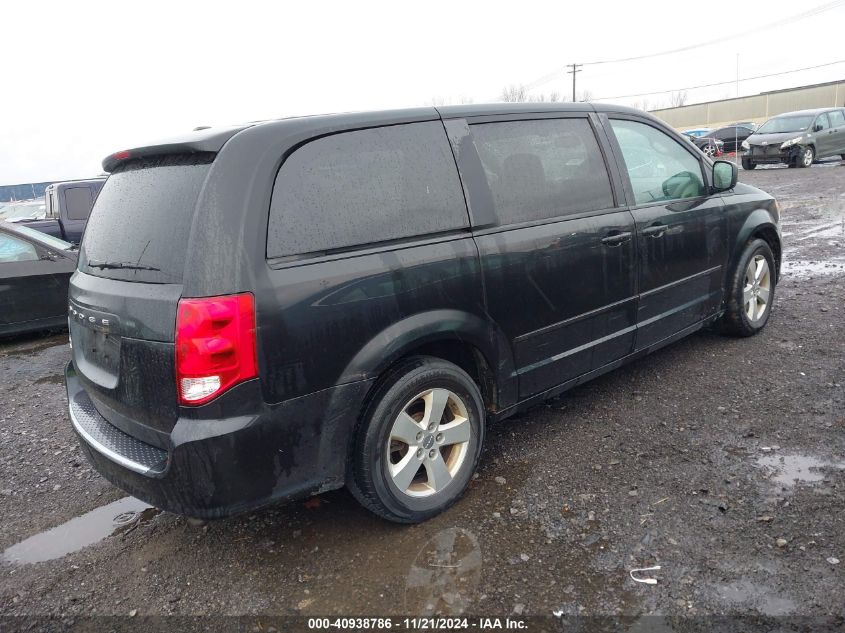 2013 Dodge Grand Caravan Se VIN: 2C4RDGBG5DR601558 Lot: 40938786