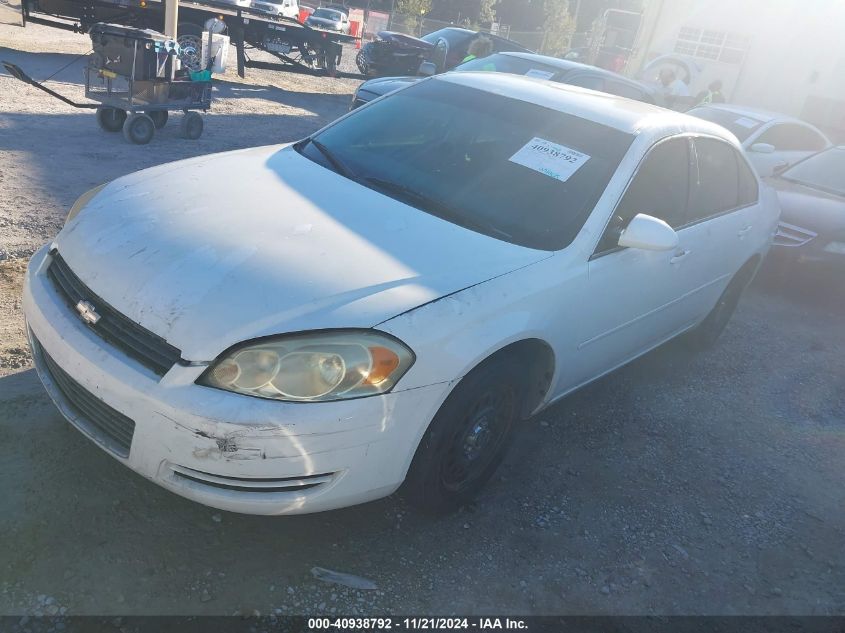 2006 Chevrolet Impala Police VIN: 2G1WS551169284779 Lot: 40938792