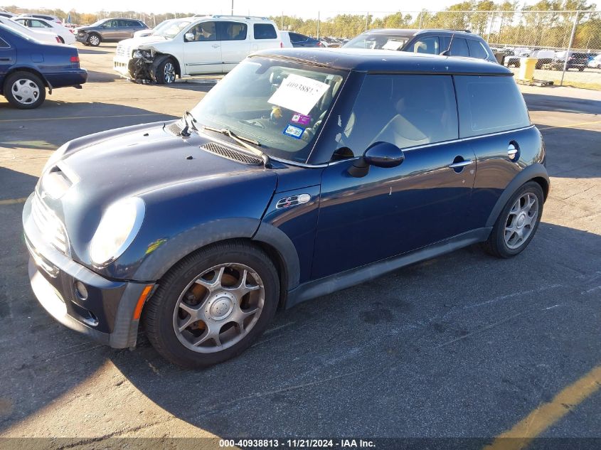 2006 Mini Cooper S VIN: WMWRE33536TJ36158 Lot: 40938813