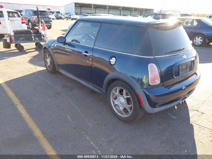 2006 Mini Cooper S VIN: WMWRE33536TJ36158 Lot: 40938813