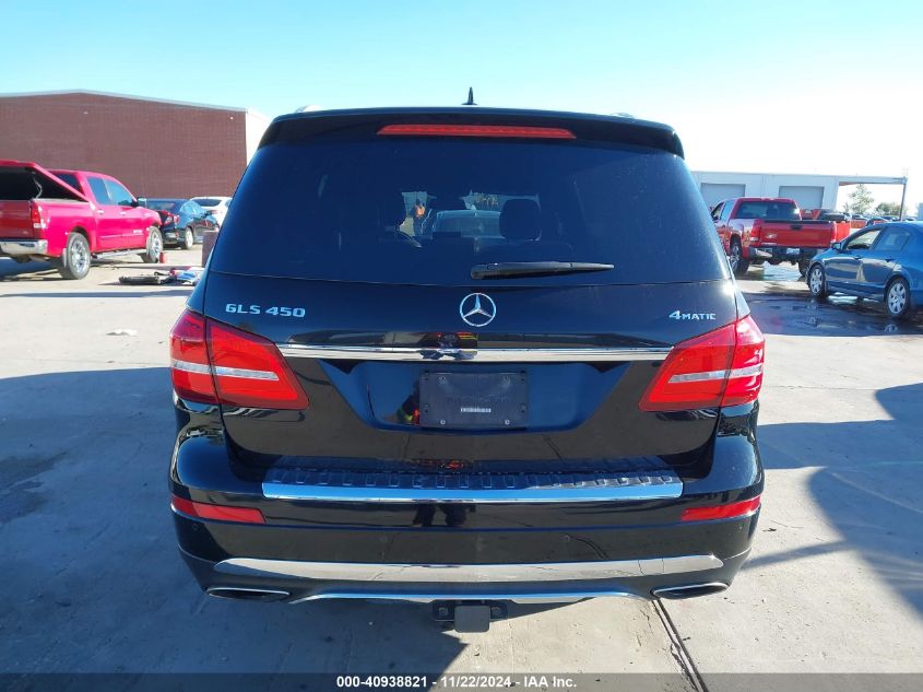 2019 Mercedes-Benz Gls 450 4Matic VIN: 4JGDF6EE9KB232154 Lot: 40938821