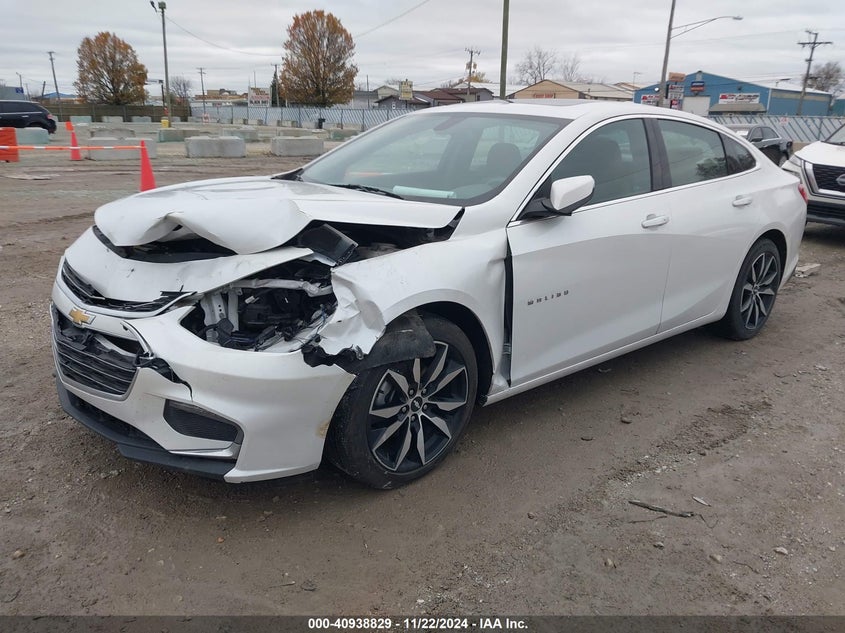 2018 CHEVROLET MALIBU VIN: 1G1ZD5ST6JF137001