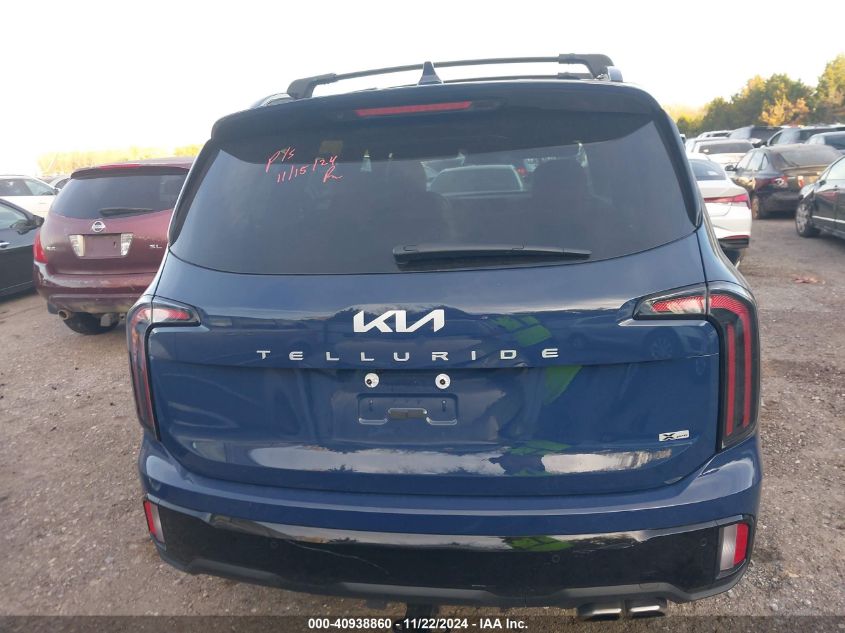 2024 Kia Telluride Sx Prestige X-Pro VIN: 5XYP5DGC4RG507031 Lot: 40938860