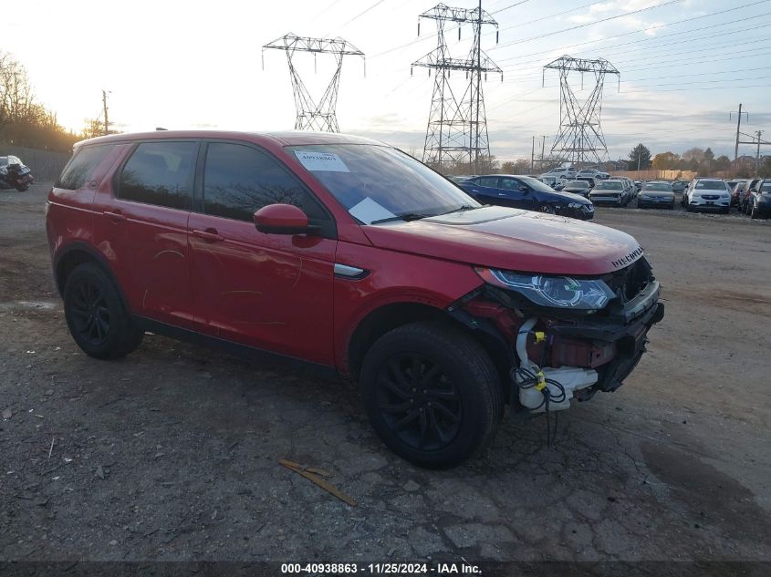 VIN SALCR2BG3HH651590 2017 Land Rover Discovery, Sp... no.1