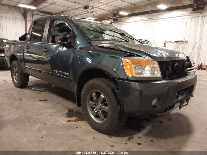 2014 NISSAN TITAN PRO-4X/S/SL/SV - 1N6AA0EC9EN508334