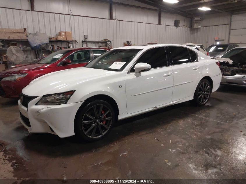 VIN JTHCE1BL8FA001572 2015 Lexus GS, 350 no.2