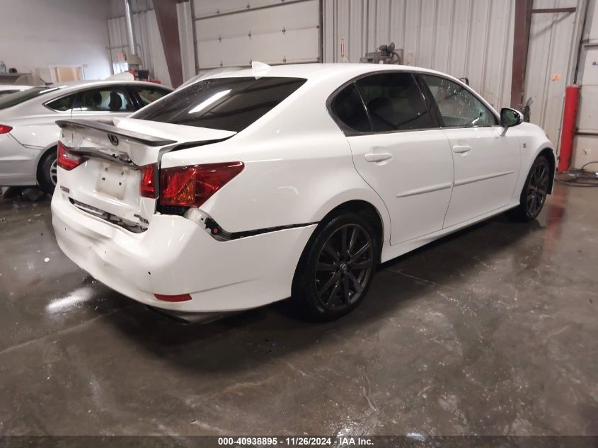 VIN JTHCE1BL8FA001572 2015 Lexus GS, 350 no.4