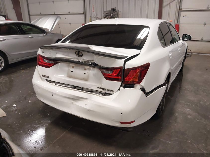 VIN JTHCE1BL8FA001572 2015 Lexus GS, 350 no.6