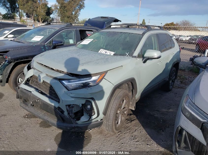 VIN JTMB6RFV3ND071207 2022 Toyota RAV4, Hybrid Xle... no.2