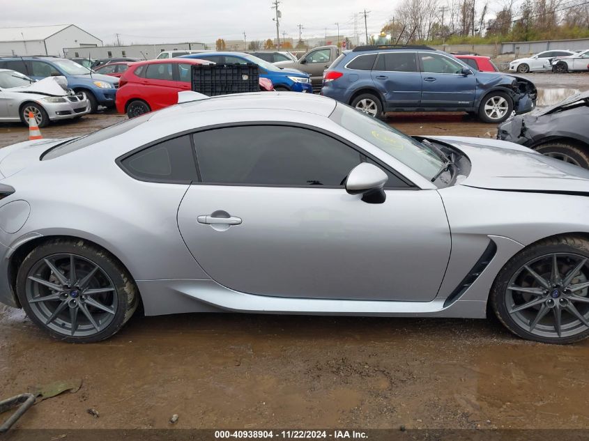 2022 Subaru Brz Limited VIN: JF1ZDBE11N9701423 Lot: 40938904