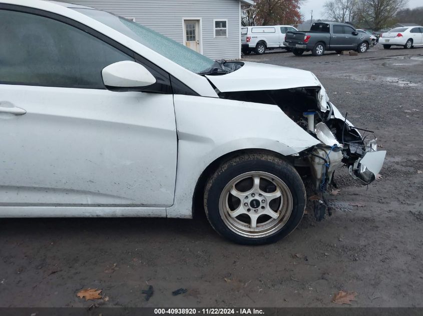 2012 Hyundai Accent Gls VIN: KMHCU4AE0CU117105 Lot: 40938920