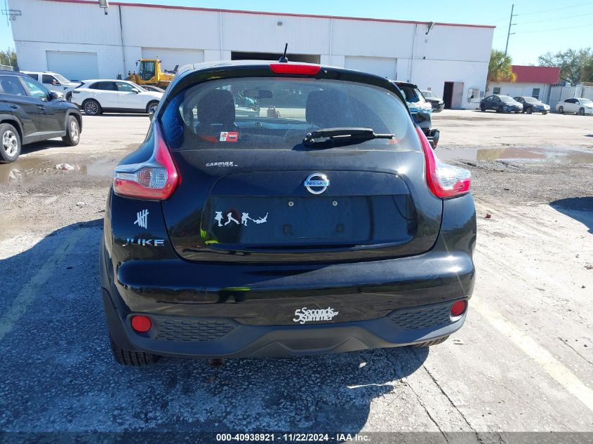 2015 Nissan Juke S VIN: JN8AF5MR8FT503764 Lot: 40938921