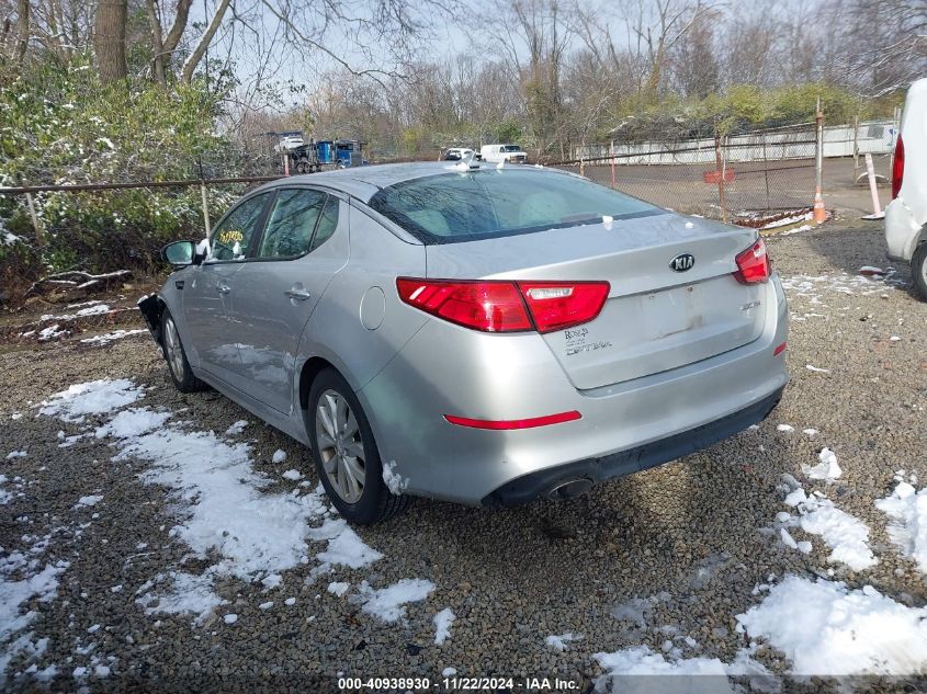 2015 Kia Optima Ex VIN: 5XXGN4A78FG392672 Lot: 40938930