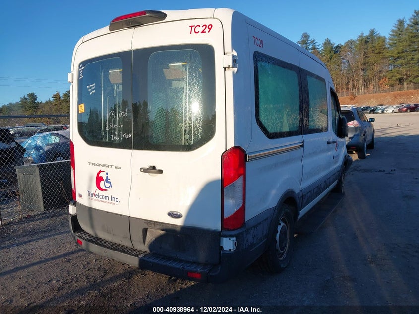 Vin: 1fdzk1cm0kka32312, lot: 41428738, ford transit-150 xl 20194