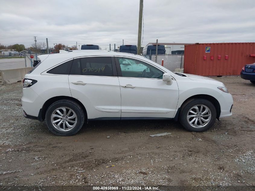 2016 Acura Rdx Acurawatch Plus Pkg VIN: 5J8TB3H38GL007991 Lot: 40938969