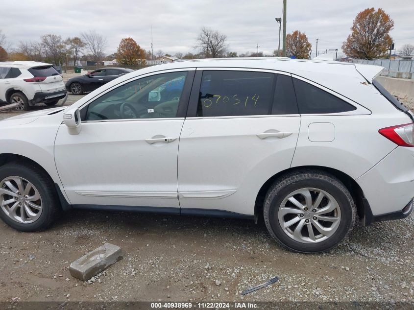 2016 Acura Rdx Acurawatch Plus Pkg VIN: 5J8TB3H38GL007991 Lot: 40938969