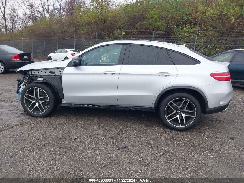 2019 Mercedes-Benz Amg Gle 43 Coupe 4Matic VIN: 4JGED6EB2KA152460 Lot: 40938991