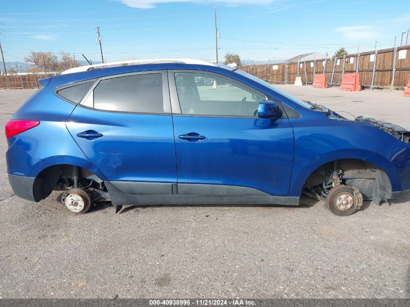 2014 Hyundai Tucson Se VIN: KM8JUCAG8EU871830 Lot: 40938995