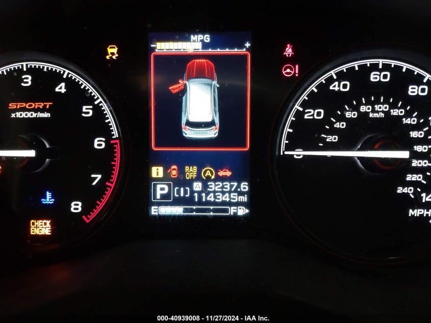 2019 SUBARU FORESTER SPORT - JF2SKAPC4KH404904