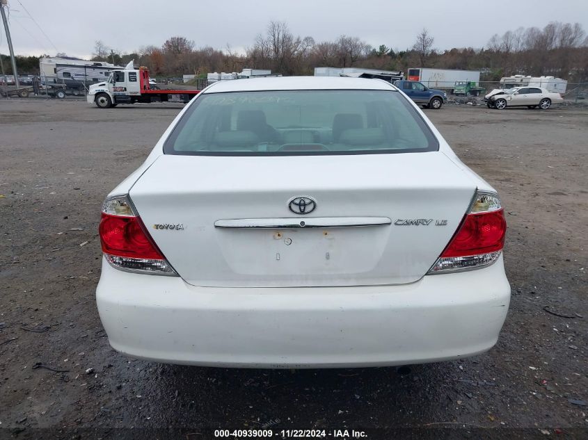 2005 Toyota Camry Le VIN: 4T1BE32KX5U396878 Lot: 40939009