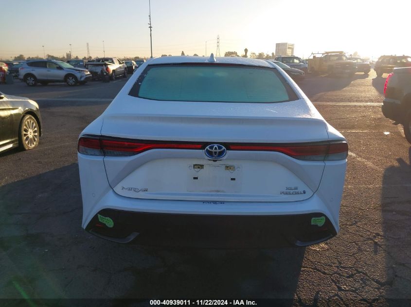 2022 Toyota Mirai Xle VIN: JTDAAAAA2NA006902 Lot: 40939011